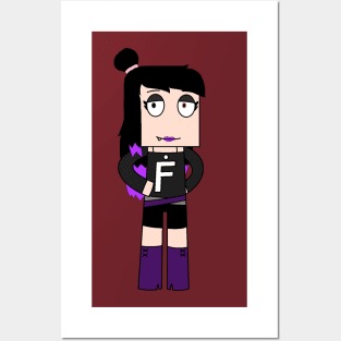 Felicity F Alphabet Lore Fan Kids Posters and Art